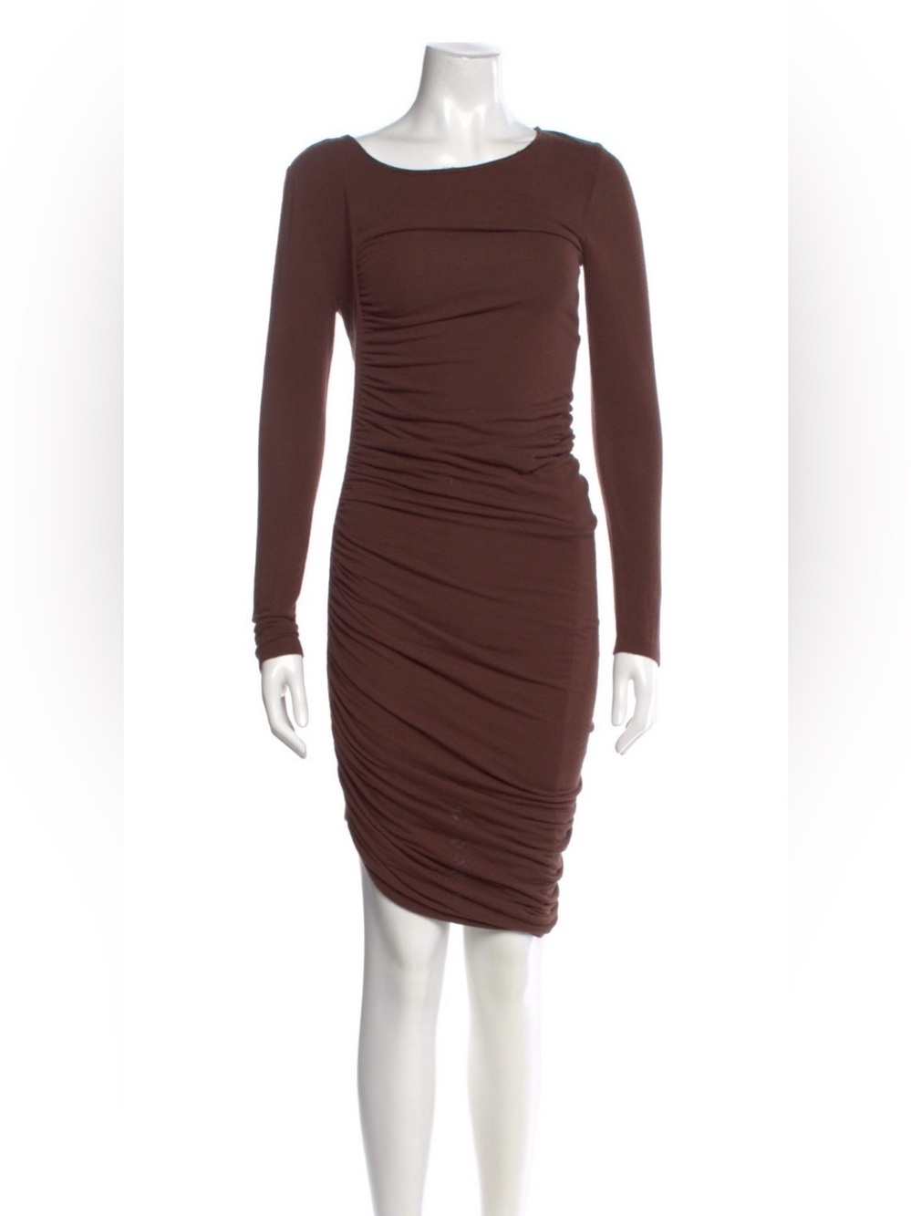 Alice + Olivia brown long sleeve touched sweater dress size XS or S